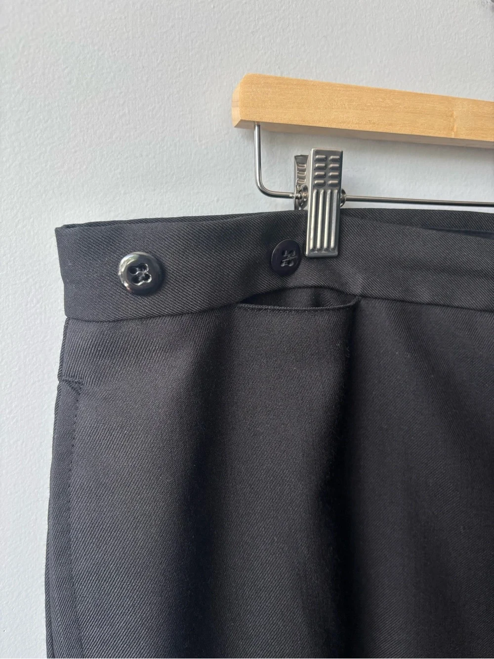 Wahmaker Frontier Vintage Trousers Pants Buckle Back Men’s 44x28 Black‎